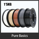 Spoolite 5KG PETG 3D Printer Filament 1.75MM Multi-color High Toughness Eco-Friendly Universal For All FDM 3D Printers Fast Ship