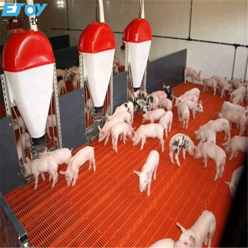 Low Price 100kg Plastic Dry and Wet Feeder Pig Feed Trough Pig Breeding Equipment for Pigs Farm House