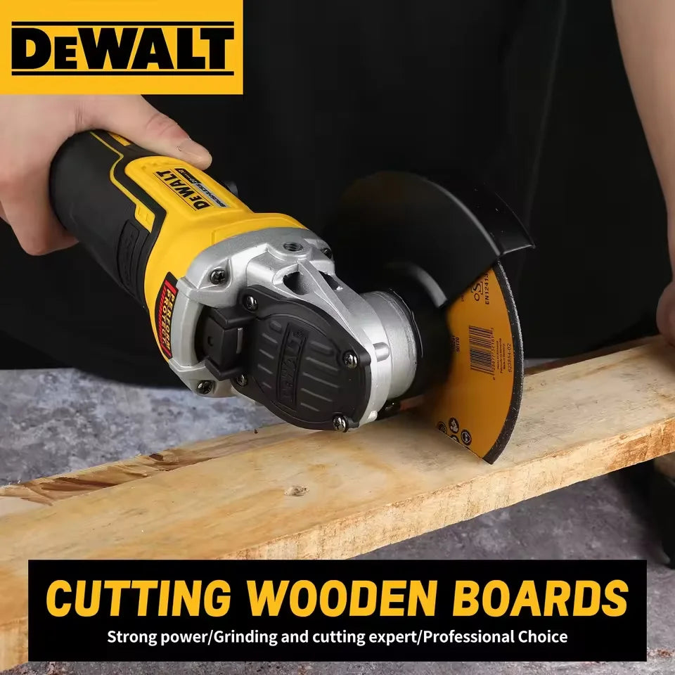 DEWALT DCG406 Brushless Angle Grinder 125mm Flat Head 18V Lithium Battery Bare Cutting Machine Tool Rotary Tool for E-commerce
