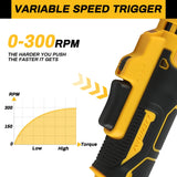 DEWALT DCF513 1/2 Brushless Cordless Ratchet Wrench Variable Speed Rechargeable High Torque Right Angle Fit DEWALT 20V Battery