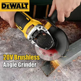 2026 DEWALT DCG405NT 125mm Flat Head Angle Grinder, Bare Machine Tool, Cutting Machine, Lithium Battery Brushless Tool