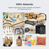 Algolaser DIY KIT MK2 10W Table CNC Laser Cutter Engraver 3.5” Touch Scree Phone&WiF Metal Wood Lase Cutting Engraving Machine
