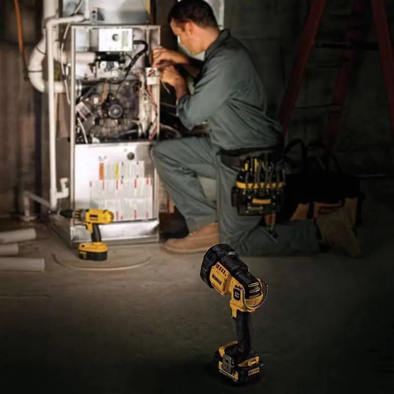 DeWalt 20V Lithium Battery Rechargeable LED Light Universal Flashlight DCL043