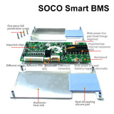 For Super Soco TC/TS/TC Max/CU/DU Smart Bluetooth 13-25S Lifepo4 Li-ion LTO Battery Protection Board Battery Management System