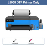 A4 DTF Printer XP600 Printhead 21cm Direct to Film Printer for Dark Light T-Shirt Fabric Garment Clothes DTF Printing Machine
