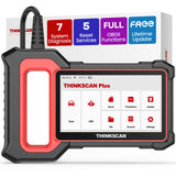 THINKCAR Thinkscan Plus S5 OBD2 Scanner ABS/SRS/ECM/TCM System Auto Vin Diagnostic Scan Tool Car Repair Tools For DIY Car Owner
