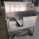 Eco-Friendly Stainless Steel Pet Grooming Tubs Salon Use for Dogs
