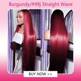 40 inch Reddish Brown HD Lace Front Human Hair Wig PrePlucked 13x4