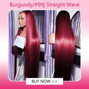 40 inch Reddish Brown HD Lace Front Human Hair Wig PrePlucked 13x4