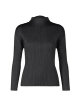 LANMREM 2025 New Long Sleeved Women's Pleated T-shirt Base Solid Color Stand Collar Slim Fit Long Pullover Tops Chic 2DB2996