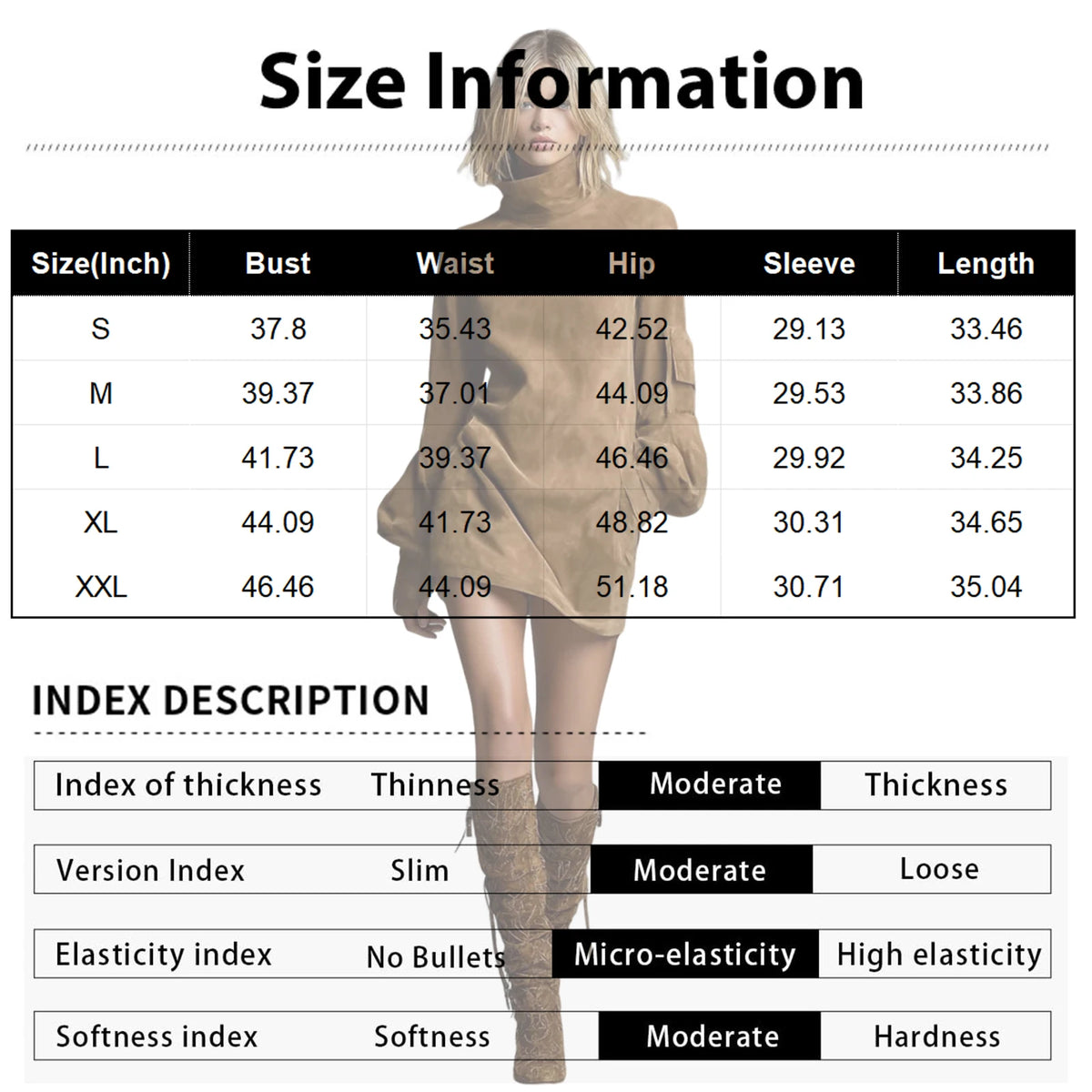 Autumn Retro Solid Suede Mini Short Dresses Sexy Turtleneck Slim Woman Pullover Dress Winter Long Sleeve Pockets Female Clothing