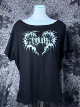 Original Mine Series Subculture Dark Girl Cute T-shirt Japanese Sweet Cool Sexy Off Shoulder Short-sleeved Top Graphic T Shirts