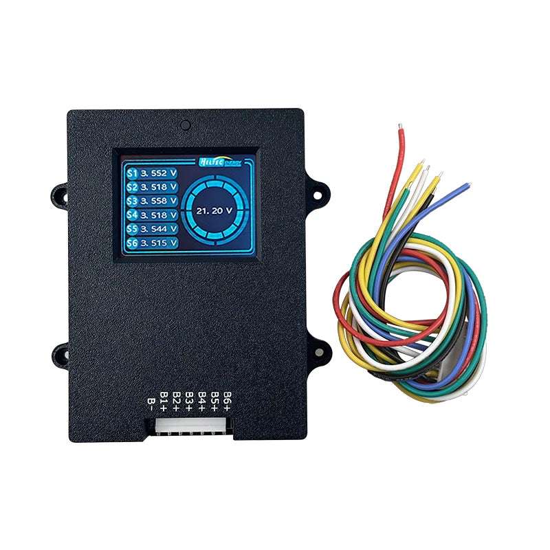 5A 4S 6S Active Balancer with Voltage Display Lifepo4 Equalizer Lipo/LTO/Lithium Titanate Battery Voltage Tester