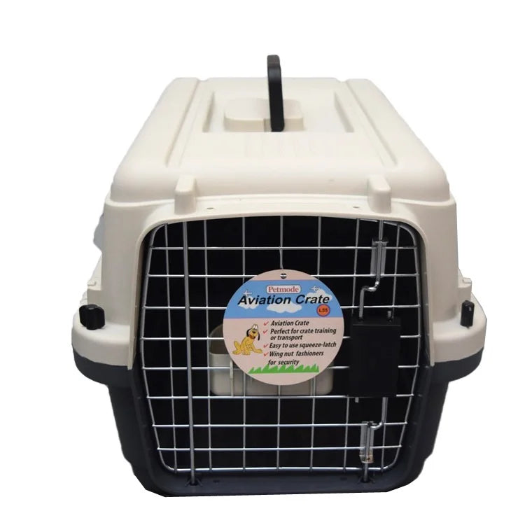 IATA Airline Approved Breathable Portable Plastic Kennels Luxury Large Kennel Dog Cat Crate Carrier Pet Travel Aviation Crate