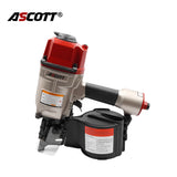 Ascott Coil Nailer CN57 CN70 CN80 CN90B Pallet Nailing Gun for Making Crates Siding Board Fencing Woodworking Pneumatic Tool