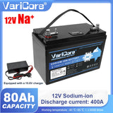 Sodium Ion Rechargeable Battery 12V/15.6V 75Ah 80Ah 230Ah Low Temperature Resistant for Electric Car Golf Cart Off Grid Solar
