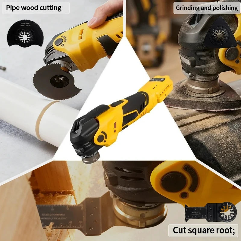 DeWALT Brushless Oscillating Multi-Tools Electric Multifunction Tools Trimmer Shovel Cutting Machine Woodworking For 20V Battery