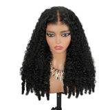Glueless Wig Human Hair Burmese Curly 7x6 Lace Closure Wig Beginner Friendly HD Lace Bleached Knots Remy Human Hair Wigs