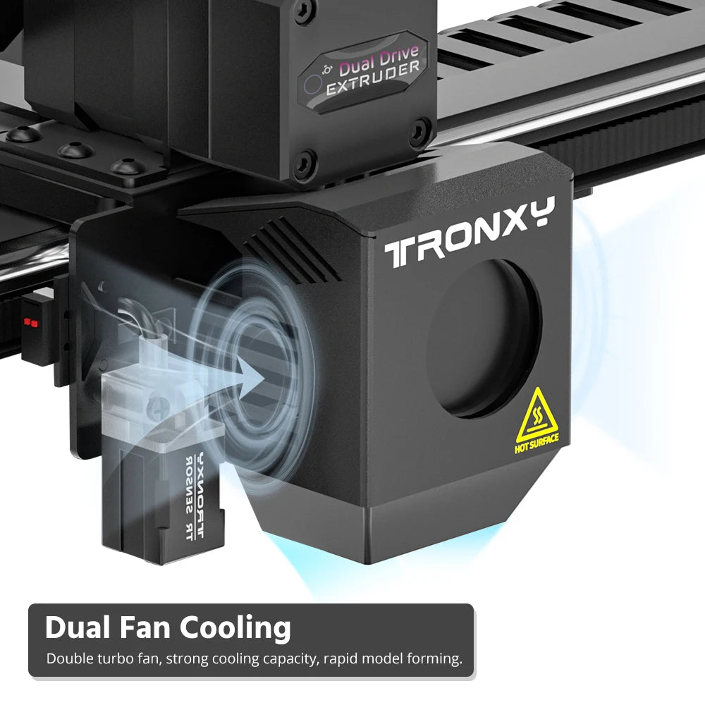   TRONXY VEHO 800 FDM 3D Printer Huge Print Size 800*800*800mm Auto leveling Core XY Structure High Precision Direct Extruder