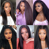 Brazilian Human Hair Bundles Kinky Straight 30 inch Virgin Hair 3 4 Bundles Coarse Yaki Sew In Quick Weave Raw Hair Extensions