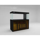 All-in-One AquariumLarge Eco-Friendly Glass Aquarium Fish Tank With Cabinet For Desktop Outdoor Dining Room Available 5W 25W 50W