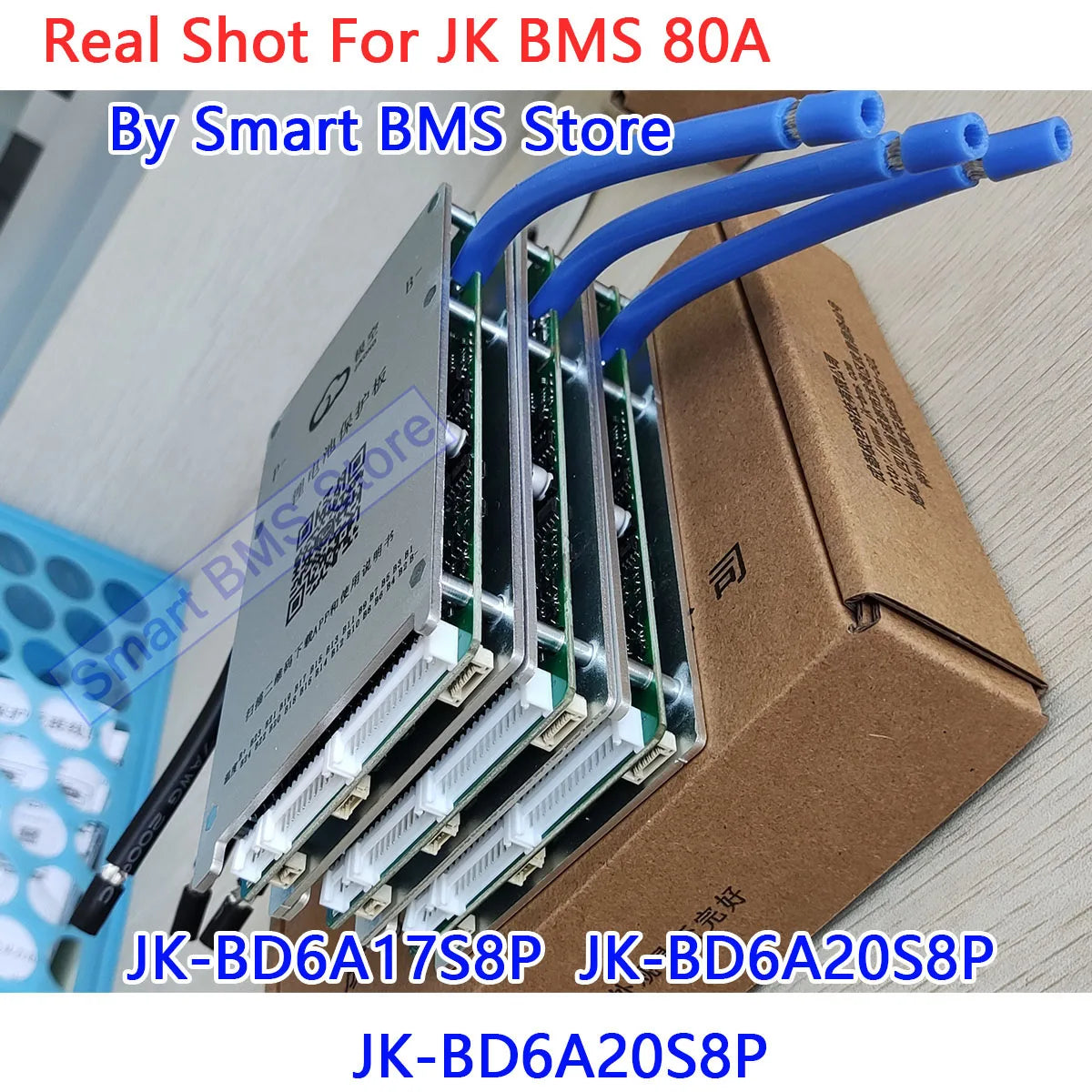 Jikong JK BMS 40A 60A 80a 200a Active Balance BD6A17S8P BD6A20S8P BD6A24S8P 8s 13s 17s 20s 24s Smart JK Bms Bt RS485 Connector