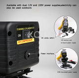 Mini Car Tire Inflator Pump Air Reservoir for Car Painting Small Air Compressor Portable Oil-free Silent Air Pump 3L/4L