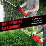 Brushless Electric Hedge Trimmer 3000RPM Cordless Portable Bush Trimmer Lawn Mower Garden Yard Tools For Milwaukee 18V Battery