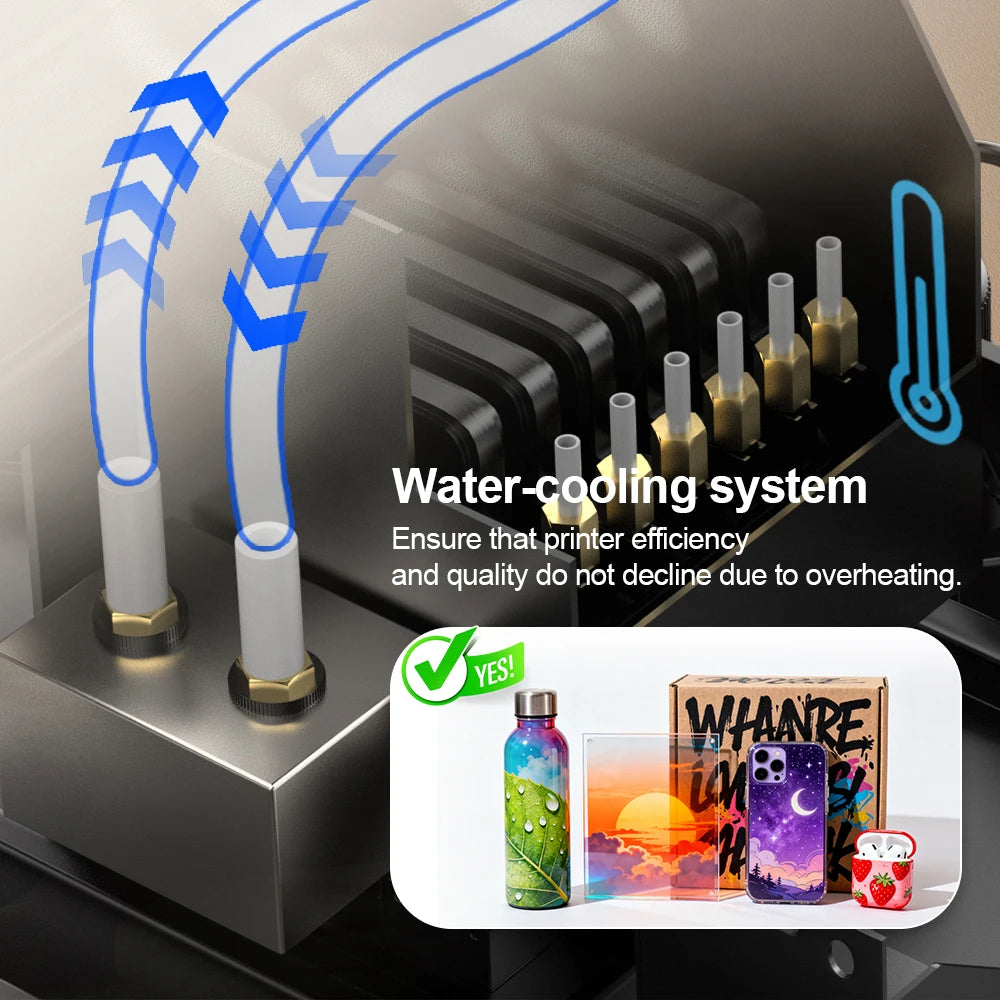 A4 UV Printer UV DTF Impresora A4 For Epson XP600 L805 UV DTF Transfer Film Printing Machine For Phone case Glass Acrylic Print