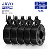 JAYO PLA/PLA META/PETG/SILK/PLA+/Wood/ ABS/Marble 3D Printer Filament 1.75mm 5KG 3D Printing Materials for 3D Printer&3D Pen