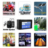 12V 30Ah lithium battery18650 Battery pack12.6V 3A charger for Energy storage batteries, lighting, electric vehicles, outdoor