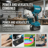 Makita power tools makita 18v tools DAS180 high-power air dust removal gun for blowing dust in narrow spaces power tools