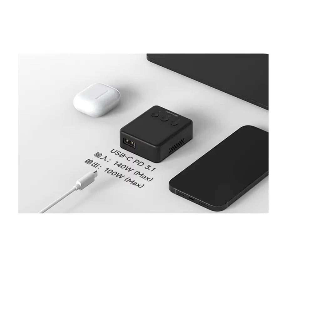 ISDT 608PD DC 240W/10A USB C 140W/5A Smart Digital Charger for LiFe/Lilon/LiPo/LiHV/NiMH/Pb Battery
