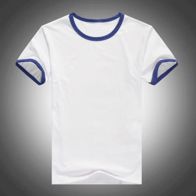 Pure White T-Shirt, O-Neck 100% Cotton T-Shirt for women