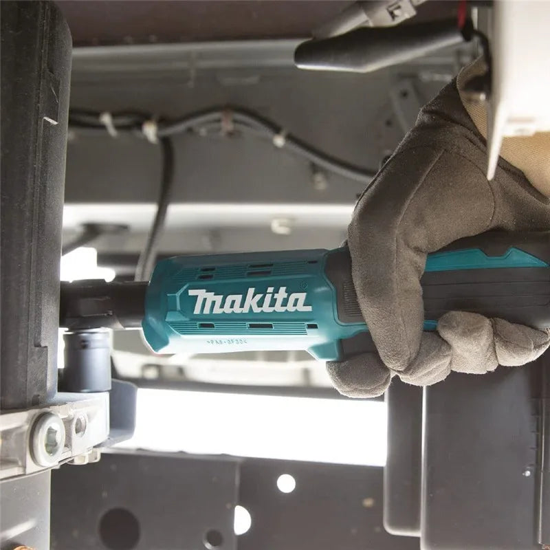 Makita 18V 800RPM 47.5N.M Brushless Ratchet Wrench Cordless Driver Multifunction Variable Speed Power Wrench Power Tools