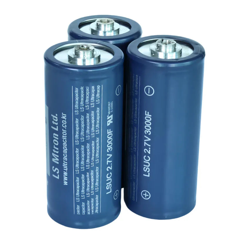 1-72PCS 2.7V 3000f Super Farad Capacitor DIY 12V 24V 48V EV RV Car Start Power Spot Welding Machine Audio LS Super Capacitor