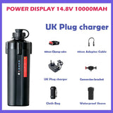 10Ah Power Display 14.8V 10000mAh Sea Fishing Electric Reel Battery For SHIMANO 600DH 1000EJ DAIWA 600MJ 500MJ Droplet Wheel