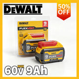 100% Original Dewalt 20V/60V 9.0Ah Flexvolt Battery Lithium Ion Replacement Power Tool Batteries DCB606 DCB609 DCB612 DCB615