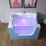 ！@USMILEPET Wholesale Acrylic Dog Grooming Bath Tub Pet Spa Whirlpool Massage Cleaning Bathtub for Medium Large Dogs