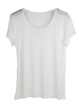 SuyaDream Woman Silk T Shirt Knitted Real Silk Short Sleeved O Neck Solid Basic Tee Simple Summer Top Black White