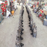 Small portable feed pellets for poultry, chicken, cattle, sheep, and pigs can be shipped and customized quickly
