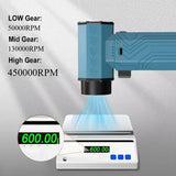 450000RPM Air Blower Powerful  Mini Turbo Fan Jet 10000mAh 600g Thrust 70m/s Wind Brushless Duster leaf Removal Dryer keyboard