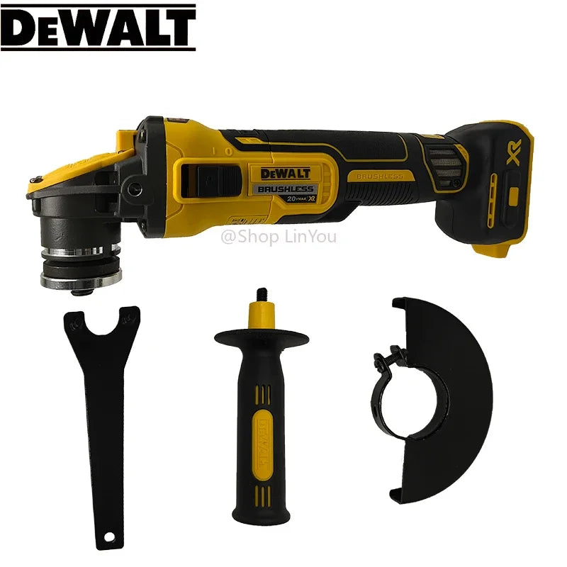 DEWALT DCG409 Cordless Angle Grinder 20V Brushless Motor Cutting Machine 9000RPM 125mm Cordless Portable Polisher（NO battery）