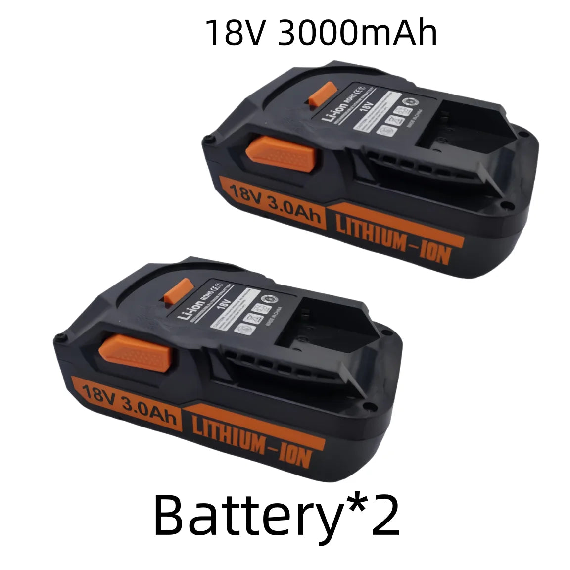 3000mAh 18V Li-ion Rechargeable Battery For RIDGID R840087 R840083 AC840085 Series Cordless Power Tool Accessories Battery