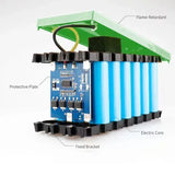 12V 30Ah 18650 Lithium Battery Pack with 30A BMS 3A Charger High Current for Sprayer children's toy car Solar Power Ready to Use