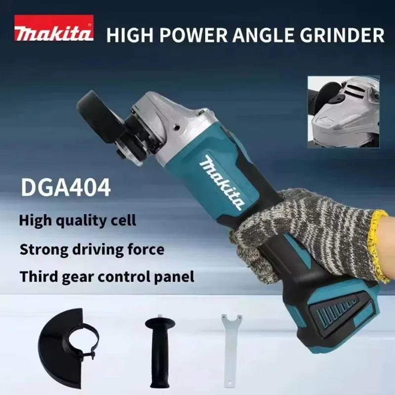 2026 Makita DTD173/DGA404 18V Brushless Cordless Impact Driver & Angle Grinder Rechargeable Power Tool Set