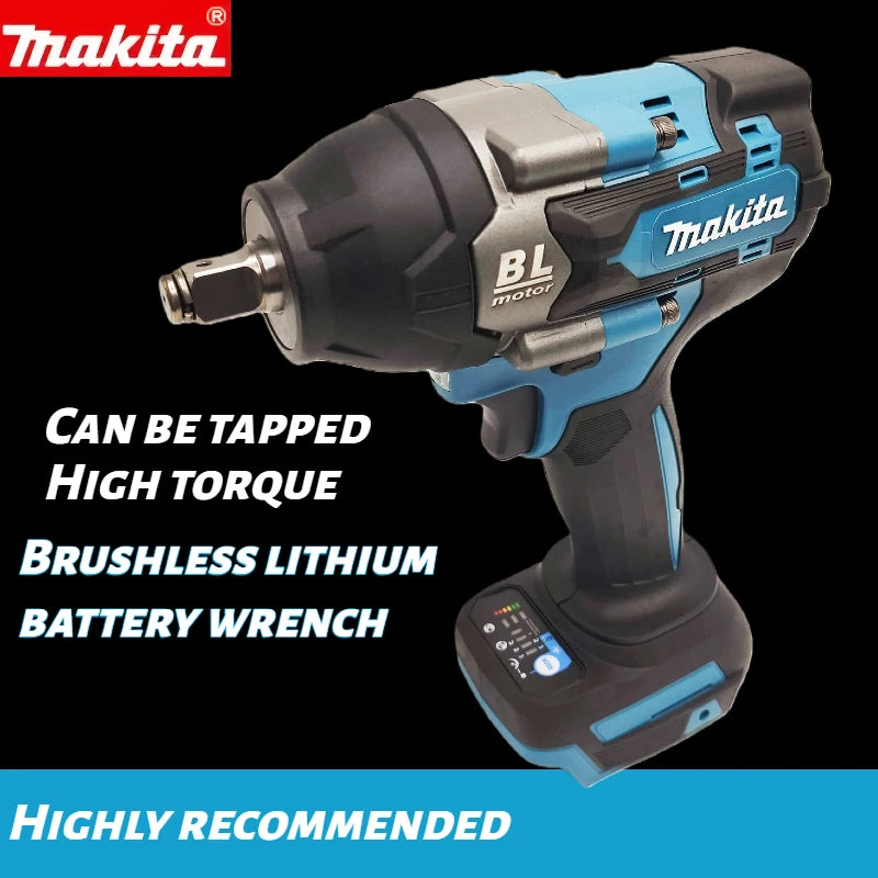 Makita 18V Lithium-Ion Impact Wrench DTW700 - Brushless Technology, Cordless Design, Maximum Torque Performance
