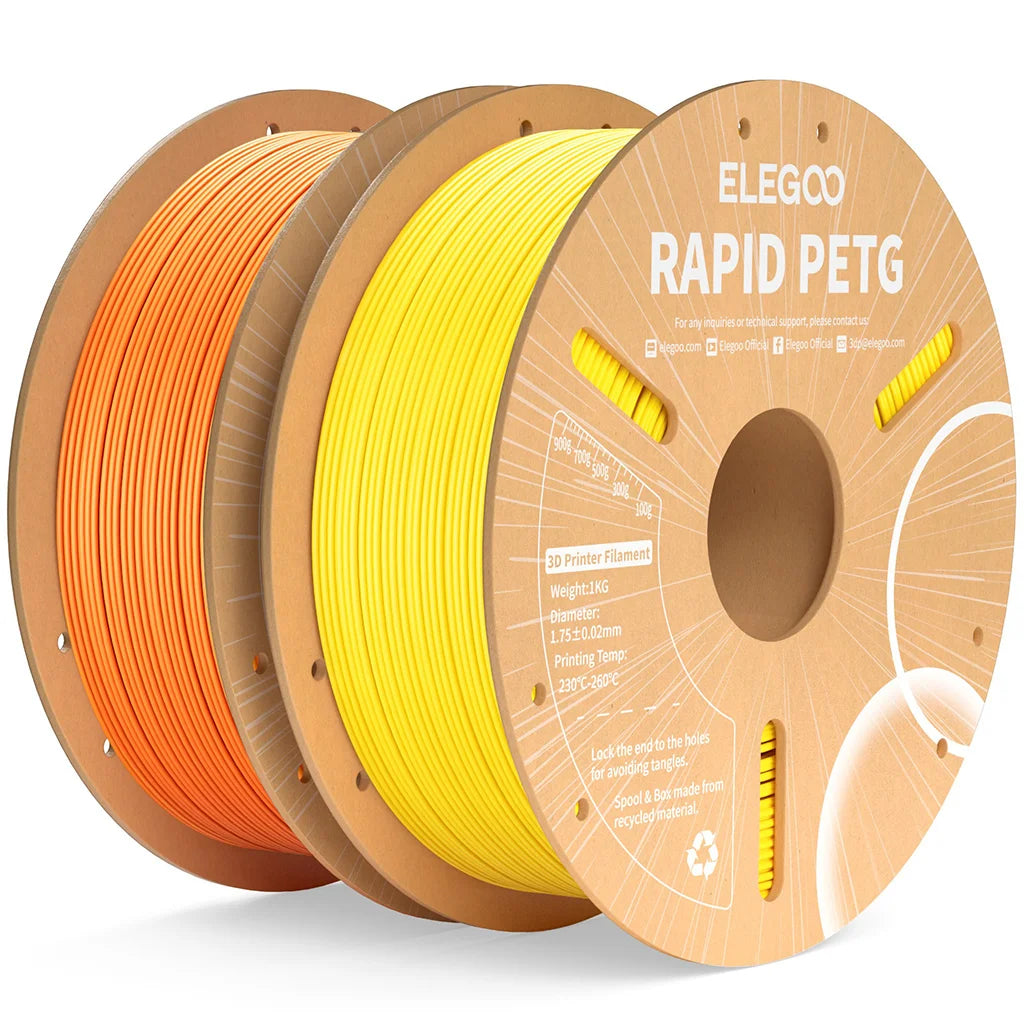 ELEGOO 4KG/5KG/10KG 1.75mm Rapid PETG Filament
