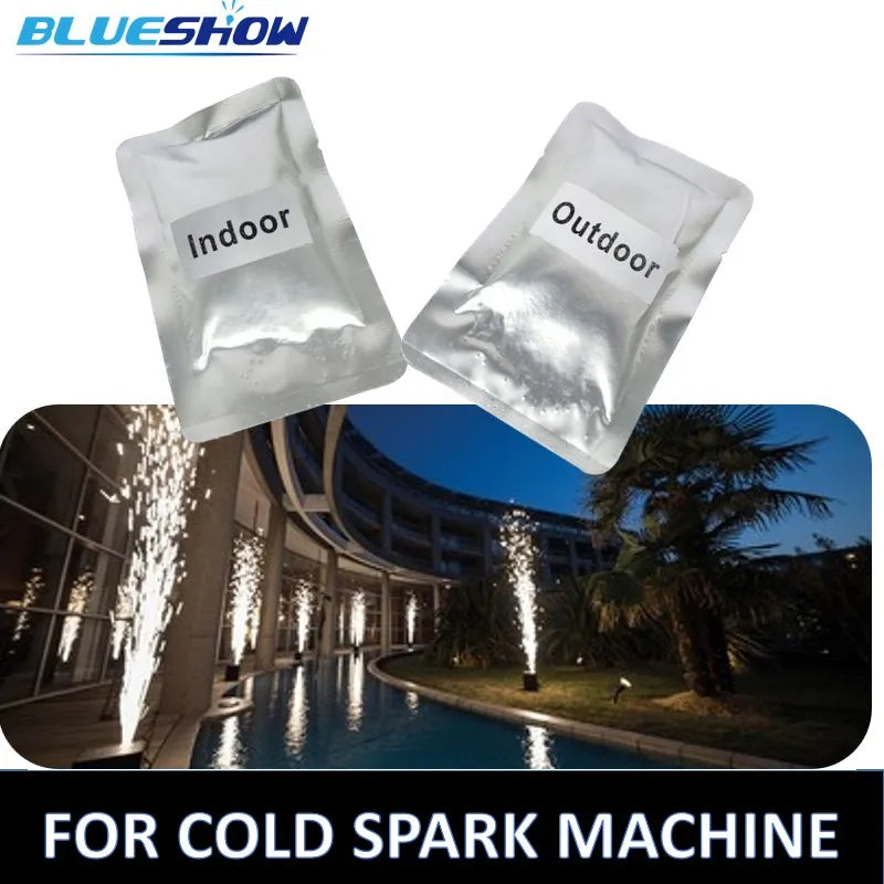 20bag Ti Powder 100g Cold Spark Machine Metal Consumables For Cold Spark Fountain Firework Sparkular Machine Indoor Outdoor MSDS