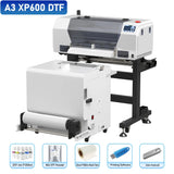 A3 DTF Printer Impresora XP600 DTF Printer A4 L800 DTF Printer Printing Machine For T-shirt Direct Transfer Roll Film Printer